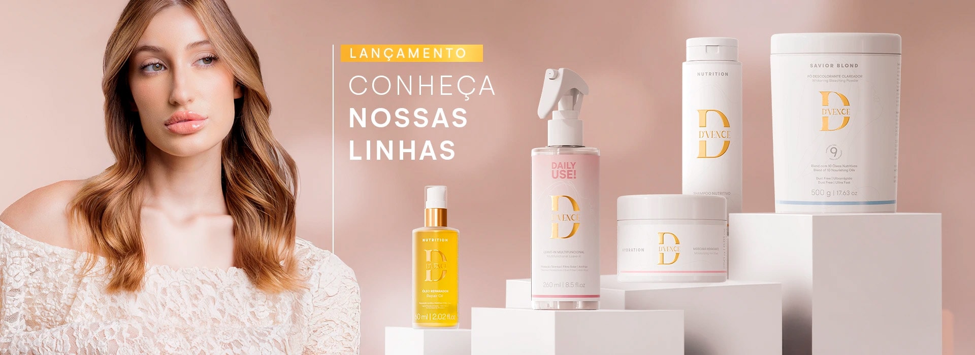 DAILY USE - LEAVE-IN MULTIFUNCIONAL D'VENCE 260mL